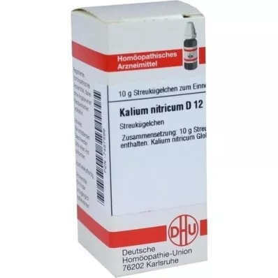 KALIUM NITRICUM D 12 glóbulos, 10 g