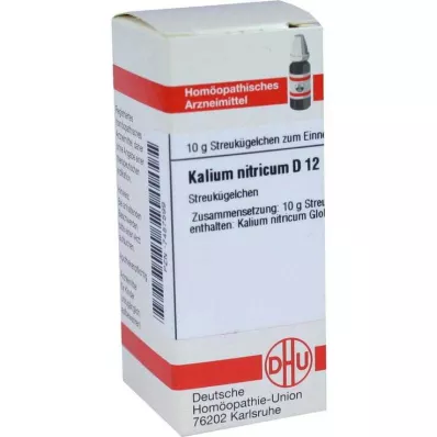 DHU Kalium nitricum D 12 glóbulos, 10 g