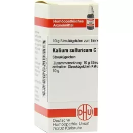 KALIUM SULFURICUM C 12 glóbulos, 10 g