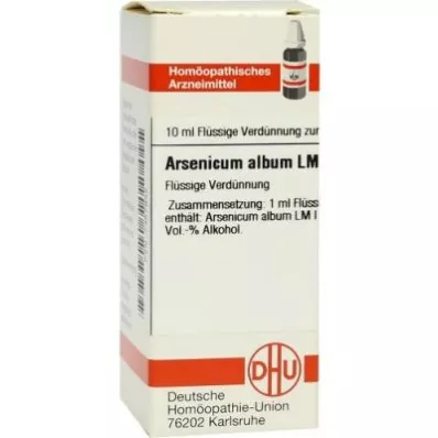 ARSENICUM ALBUM LM I Dilución, 10 ml ARSENICUM ALBUM LM I Dilución, 10 ml