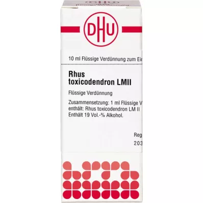 RHUS TOXICODENDRON LM II Dilución, 10 ml