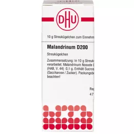 MALANDRINUM D 200 glóbulos, 10 g