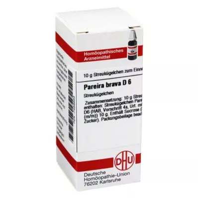 PAREIRA BRAVA D 6 glóbulos, 10 g