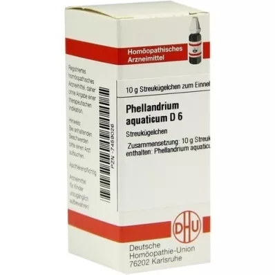 PHELLANDRIUM AQUATICUM D 6 glóbulos, 10 g