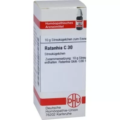 RATANHIA C 30 glóbulos, 10 g