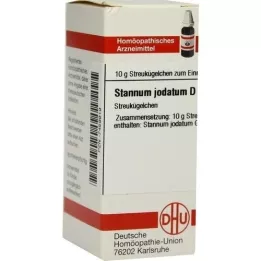 STANNUM JODATUM D 12 glóbulos, 10 g