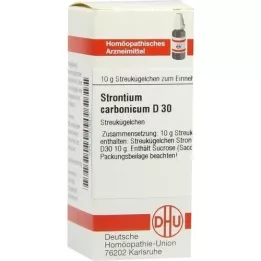 STRONTIUM CARBONICUM D 30 glóbulos, 10 g