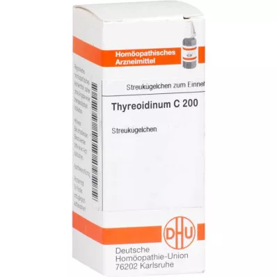THYREOIDINUM C 200 glóbulos, 10 g