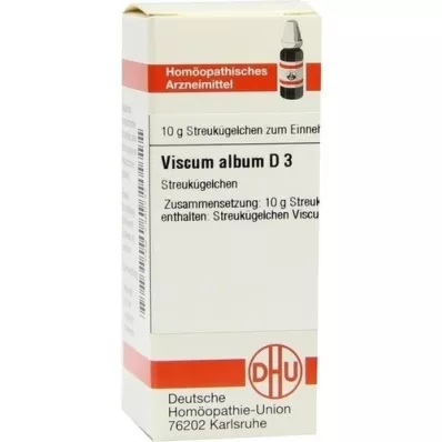 VISCUM ALBUM D 3 glóbulos, 10 g