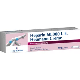 HEPARIN 60.000 Crema Heumann, 40 g