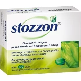 STOZZON Comprimidos recubiertos de clorofila, 100 uds
