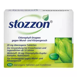 STOZZON Comprimidos recubiertos de clorofila, 100 uds