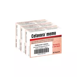 CEFAVORA memo cápsulas de gelatina blanda, 90 uds