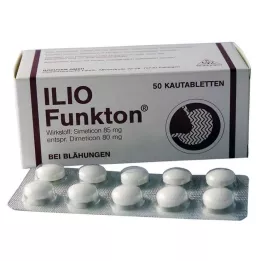 Tabletas masticables Ilio Funkton, 50 piezas