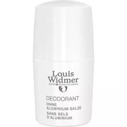 WIDMER Desodorante sin sales de aluminio en barra, no perfumado, 50 ml