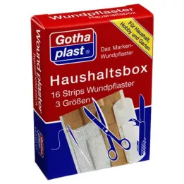 GOTHAPLAST Tiras para cajas domésticas, 16 uds