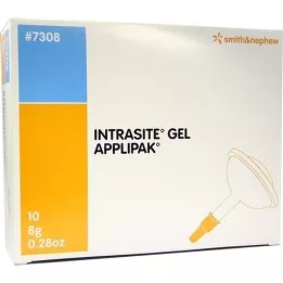 INTRASITE Gel Hidrogel Limpiador de Heridas, 10X8 g