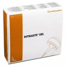 INTRASITE Gel Hidrogel Limpiador de Heridas, 10X15 g