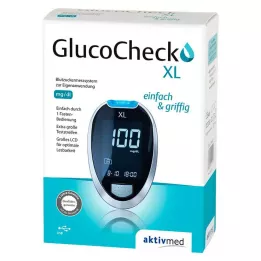 GLUCOCHECK XL Medidor de glucosa en sangre mg/dl, 1 ud