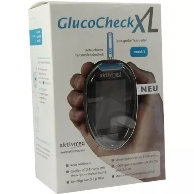 GLUCOCHECK XL Medidor de glucosa en sangre mmol/l, 1 ud