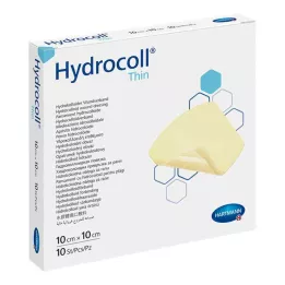HYDROCOLL apósito fino 10x10 cm, 10 uds