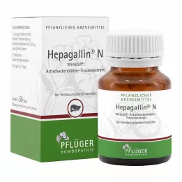 HEPAGALLIN N Comprimidos recubiertos, 50 uds