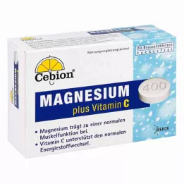CEBION Plus Magnesio 400 Comprimidos Efervescentes, 20 uds