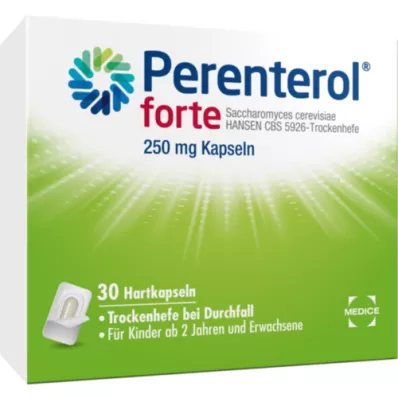 PERENTEROL forte 250 mg cápsulas blister, 30 uds