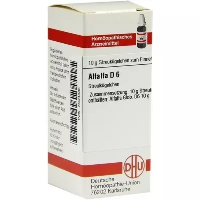 ALFALFA D 6 glóbulos, 10 g