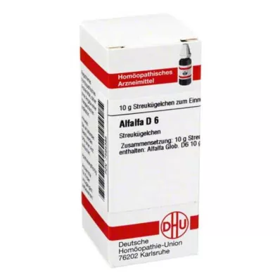 DHU Alfalfa D 6 glóbulos, 10 g