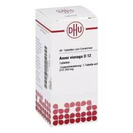 AMMI VISNAGA D 12 pastillas, 80 uds