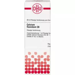 CALCIUM FLUORATUM C 6 Dilución, 20 ml