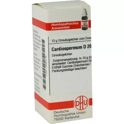 CARDIOSPERMUM D 200 glóbulos, 10 g CARDIOSPERMUM D 200 glóbulos, 10 g