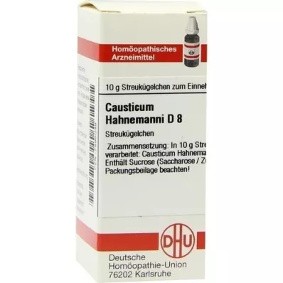 CAUSTICUM HAHNEMANNI D 8 glóbulos, 10 g