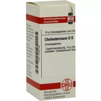 CHOLESTERINUM D 6 glóbulos, 10 g