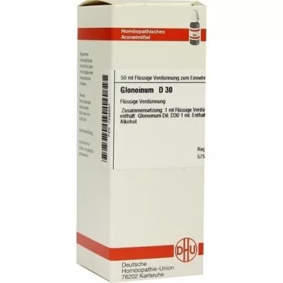 GLONOINUM D 30 Dilución, 50 ml