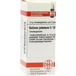 KALIUM JODATUM C 12 glóbulos, 10 g