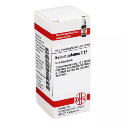 DHU Yodato de potasio C 12 glóbulos, 10 g