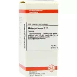 MATER PERLARUM D 12 comprimidos, 200 uds