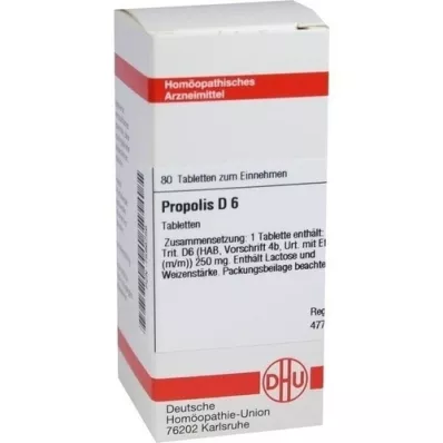 PROPOLIS D 6 pastillas, 80 uds
