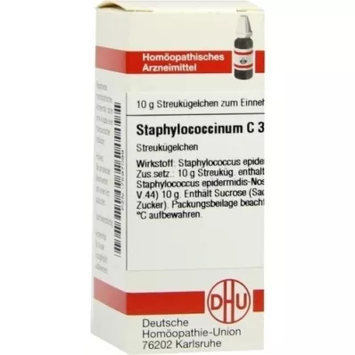 STAPHYLOCOCCINUM C 30 glóbulos, 10 g