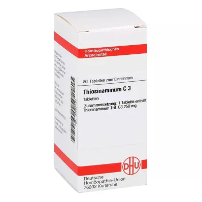 THIOSINAMINUM C 3 comprimidos, 80 uds