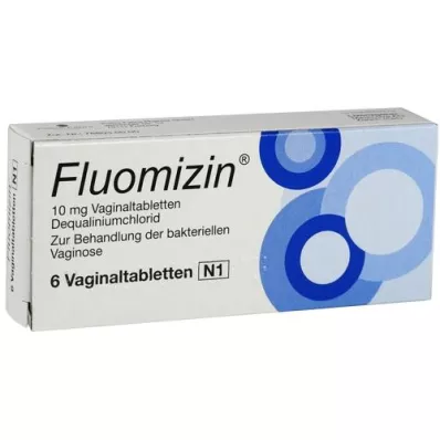 FLUOMIZIN 10 mg comprimidos vaginales, 6 uds