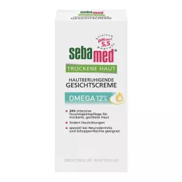 SEBAMED Crema facial 12% Omega para pieles secas, 50 ml