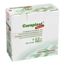 CURAPLAST Tiras sensibles redondas 23 mm, 100 unid