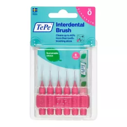 TEPE Cepillo interdental Original 0,4 mm ISO 0 rosa, 6 uds