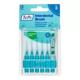 TEPE Cepillo interdental Original 0,6 mm ISO 3 azules, 6 uds