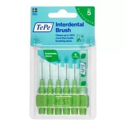 TEPE Cepillo interdental Original 0,8 mm ISO 5 verde, 6 uds