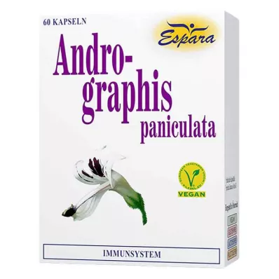 Cápsulas de andrographis paniculata, 60 piezas