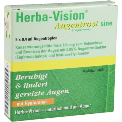 HERBA-VISION Colirio de eufrasia, 5X0,4 ml